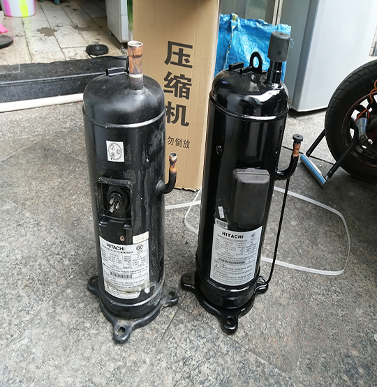 靖西中央空调压缩机的更换维修